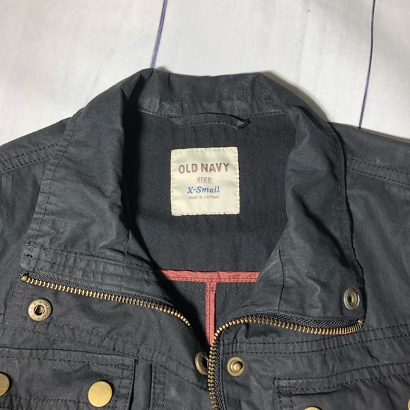 Old Navy Black Spring/Fall Jacket - Picture 2 of 2